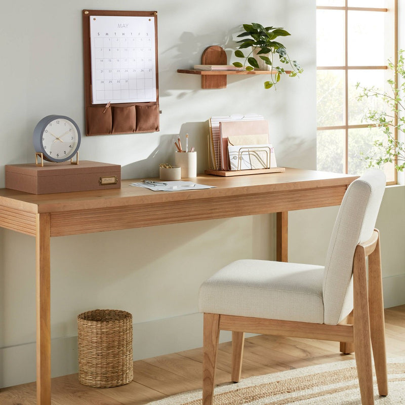 Wood & Steel Letter Sorter Brown/Brass - Hearth & Hand with Magnolia