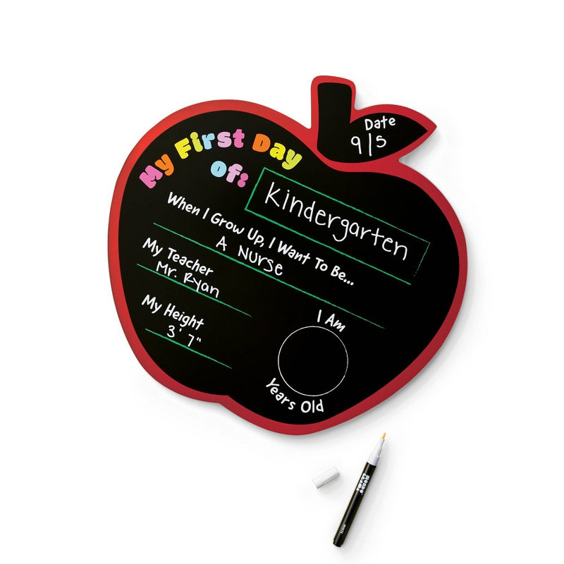 First Day of School Sign Apple - Mondo Llama
