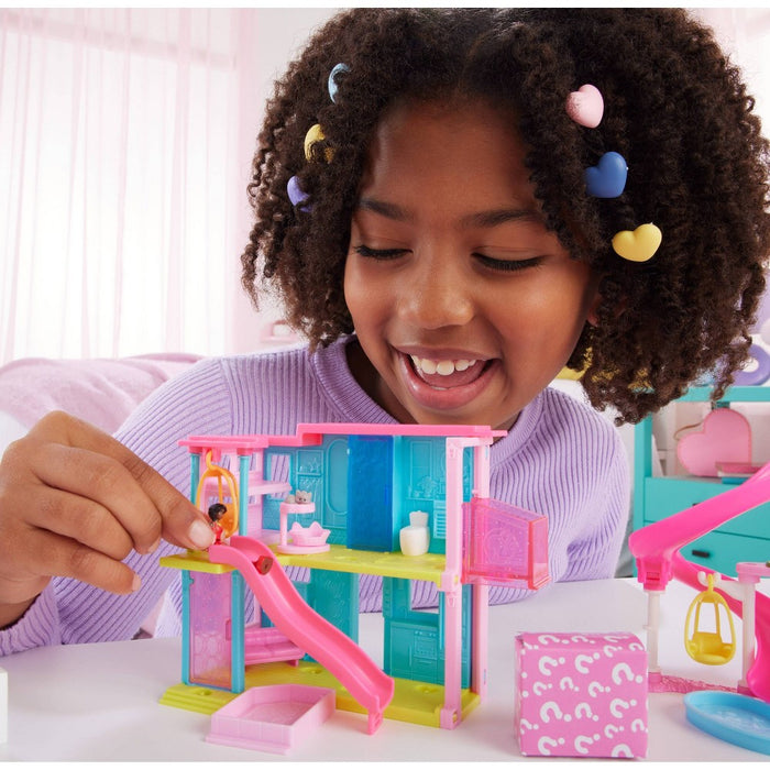 Barbie Mini BarbieLand Doll House Playsets with 1.5-Inch Doll, Furniture & Accessories (Styles May Vary)