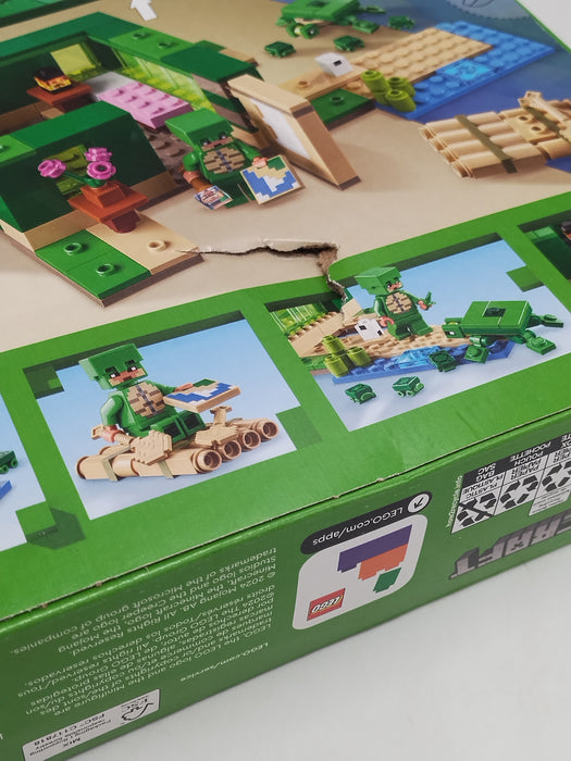 LEGO Minecraft The Turtle Beach House Construction Toy 21254 SEE DETAILS