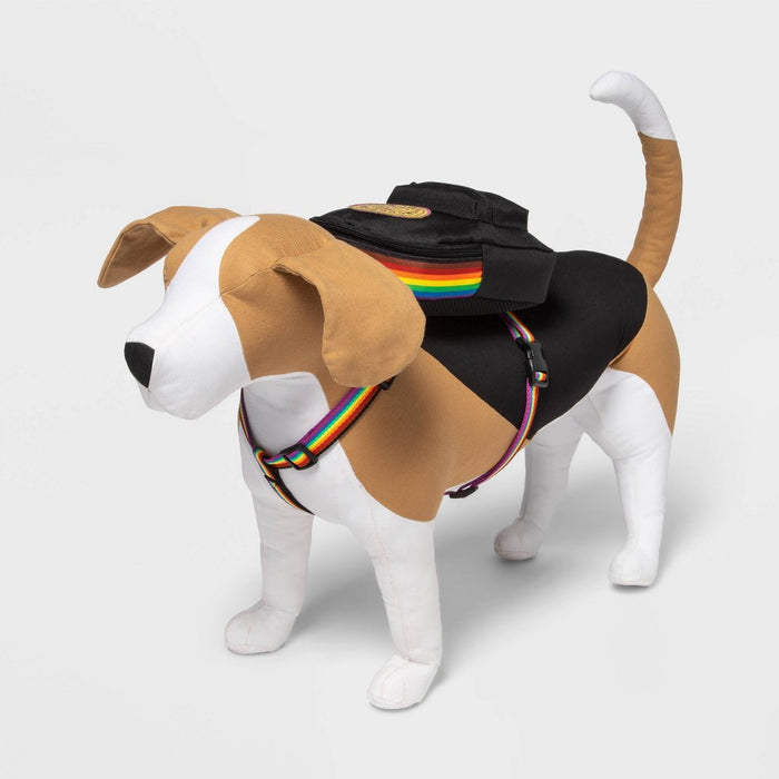 Pride Backpack Dog Harness - S/M