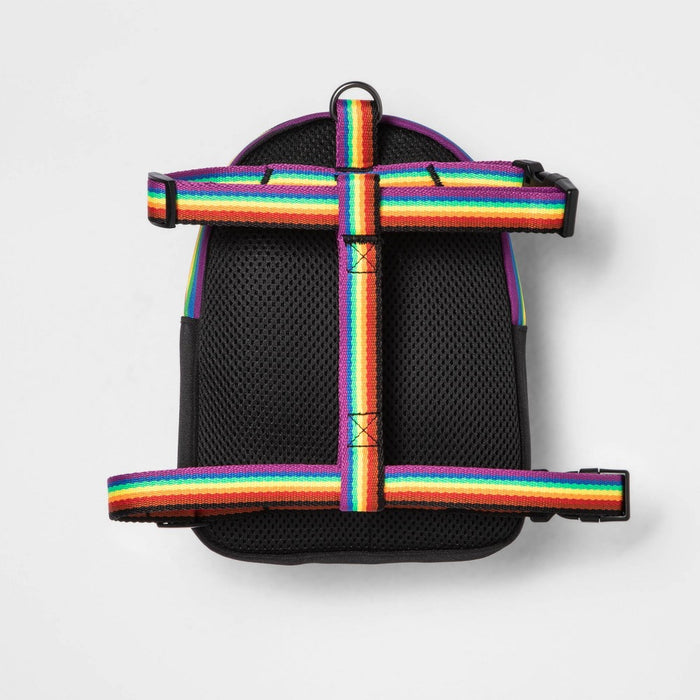Pride Backpack Dog Harness - S/M