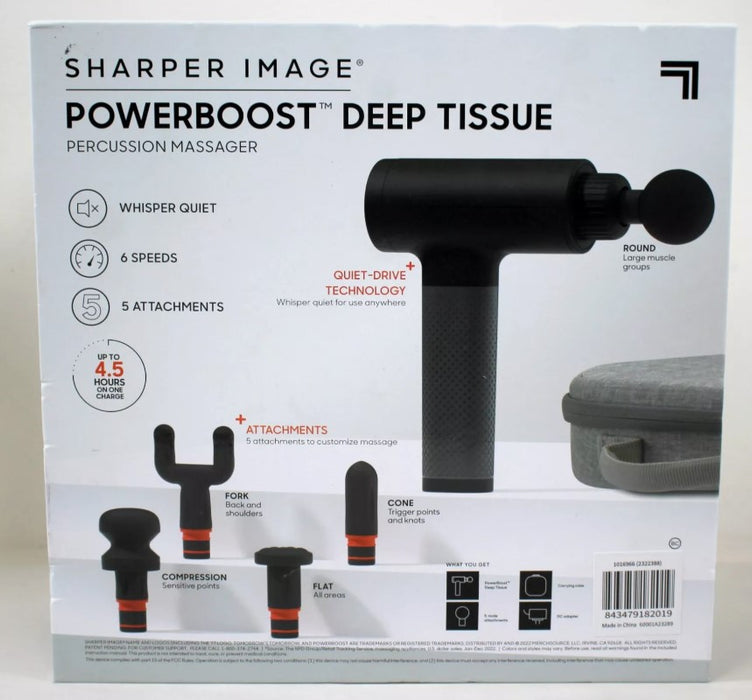 Sharper Image Powerboost Deep Tissue Massager