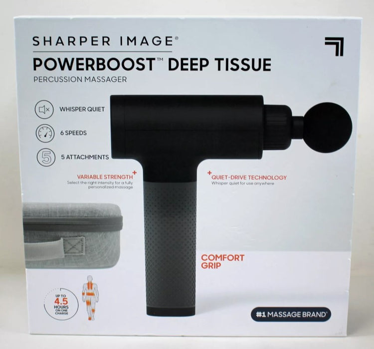 Sharper Image Powerboost Deep Tissue Massager