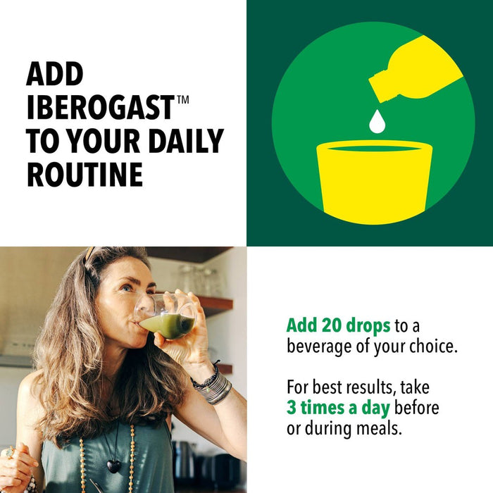 Iberogast Dual Action Digestive Relief Daily Herbal Supplements - 50ml