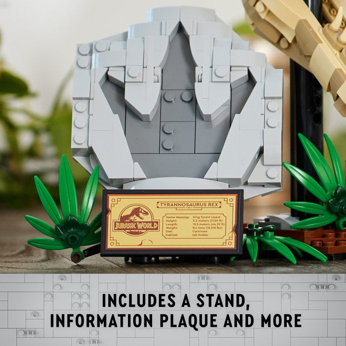LEGO Jurassic World Dinosaur Fossils: T. rex Skull Toy 76964