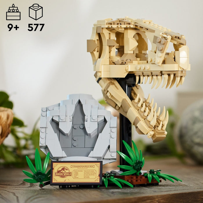 LEGO Jurassic World Dinosaur Fossils: T. rex Skull Toy 76964