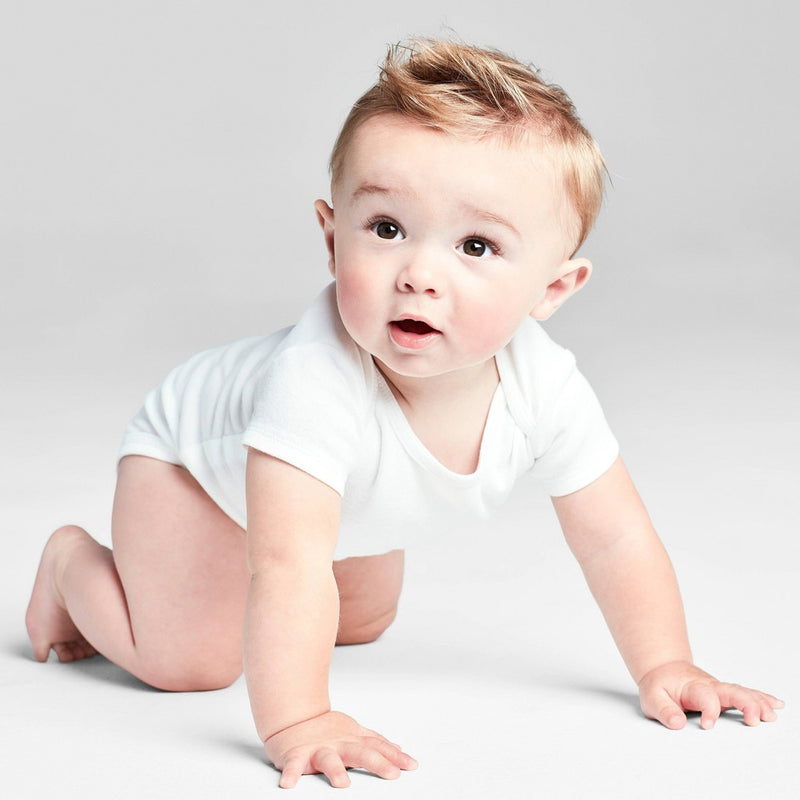 Carter's Just One You Baby 4pk Short Sleeve Bodysuit - White 12M