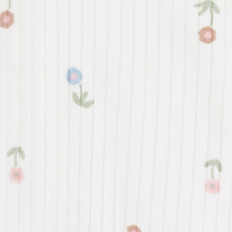 Carter's Just One You Baby Girls' 2pk Floral Sleep N' Play - Pink/Ivory 6M