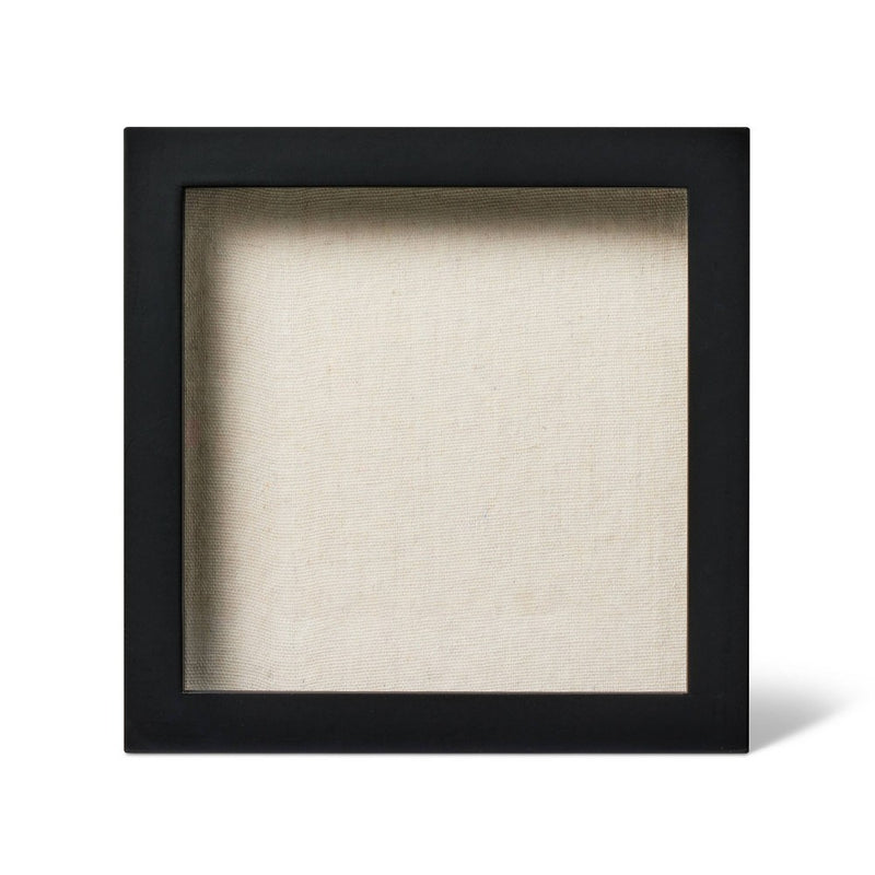 MDF Shadow Box Frame Unfinished Craft Kit 8"x8" Black - Mondo Llama