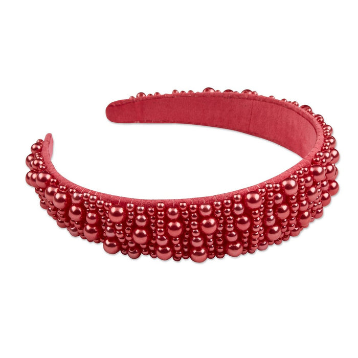 scunci be-u-tiful Bead Embellished Headband - Coral