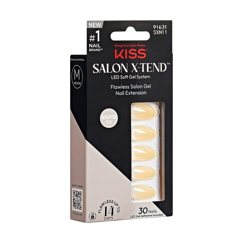 KISS Products Salon X-tend Fake Nails - Me Like U - 34ct