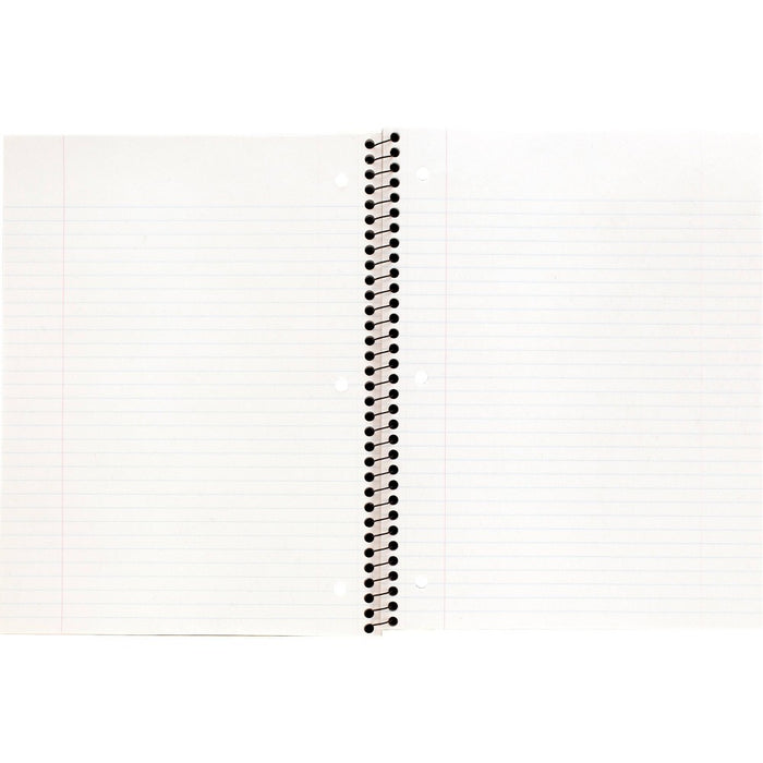 College Ruled Pink 1 Subject Flexible Plastic Cover Spiral Notebook - up&up