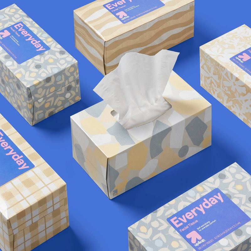 Everyday Facial Tissue - 6pk/160ct - up&up