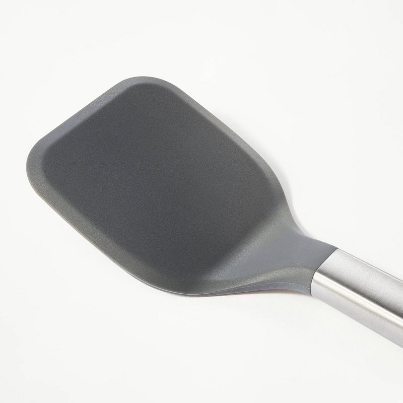 Stainless Steel with Silicone Cookie Spatula Dark Gray - Figmint
