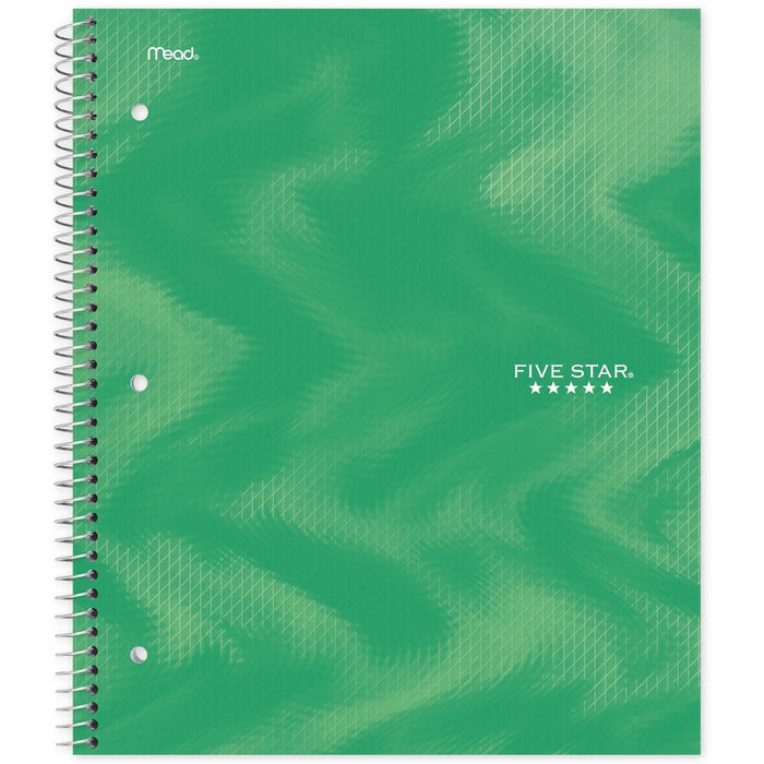Five Star Active 1 Subject 80ct College Ruled Notebook Green