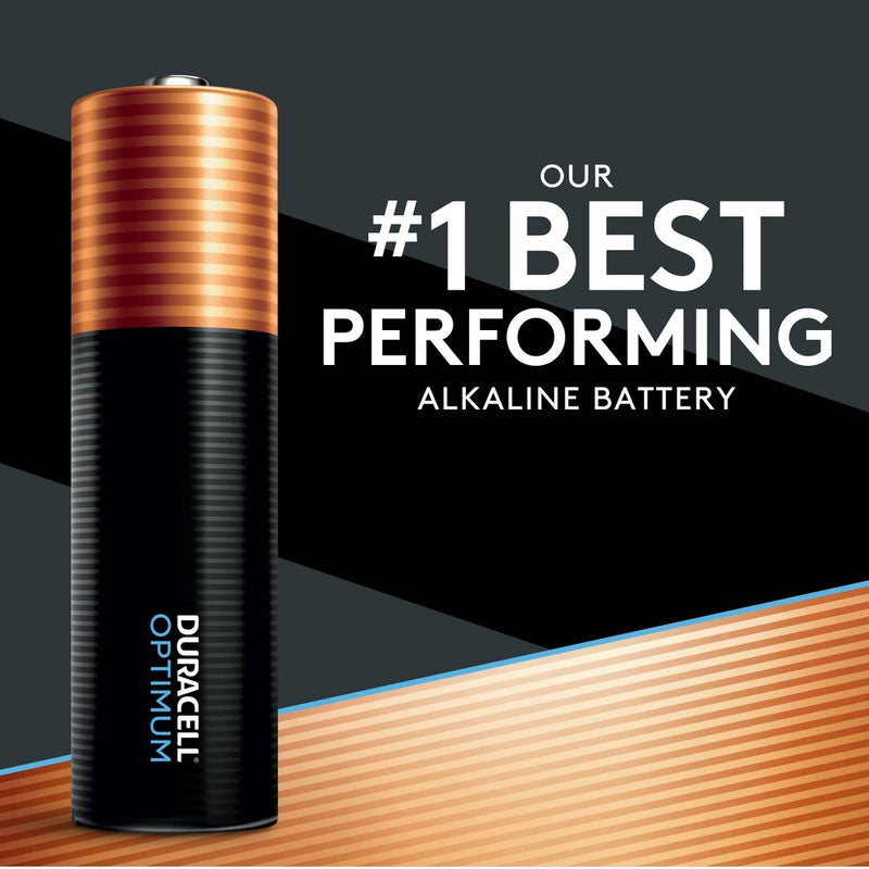 Duracell Optimum AAA Batteries - 8pk Alkaline Battery with Resealable Tray