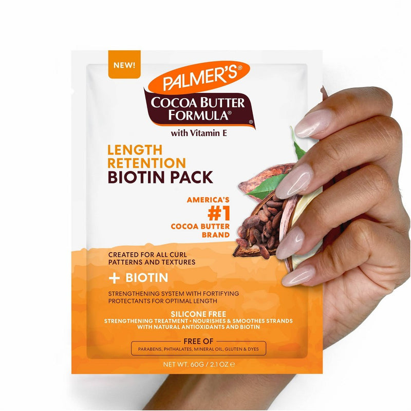 Palmer's Cocoa Butter Formula Biotin Hair Treatment Pack - 2.1oz