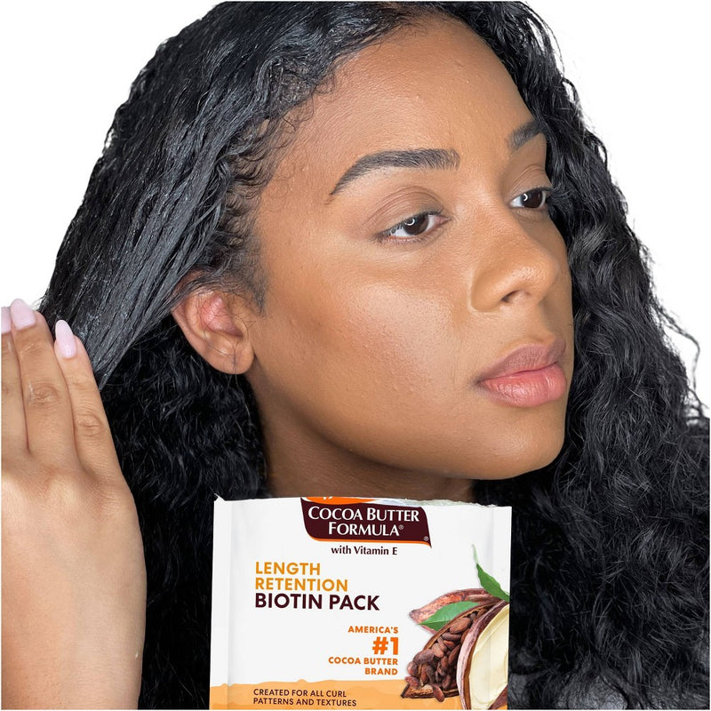 Palmer's Cocoa Butter Formula Biotin Hair Treatment Pack - 2.1oz
