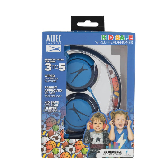 Altec Lansing Kid's Wired Over-Ear Headphones - Sports