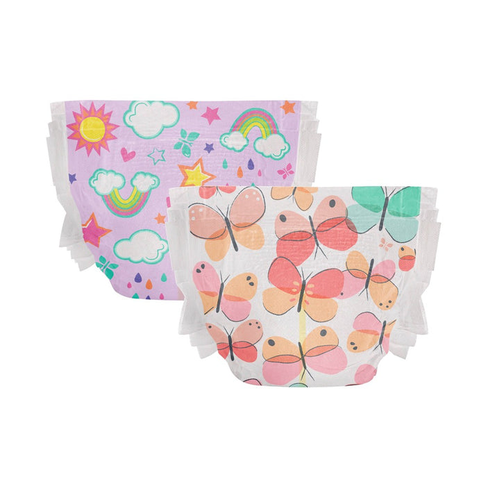 The Honest Company Clean Conscious Disposable Diapers Sky's The Limit & Wingin' It - Size 6 - 40ct