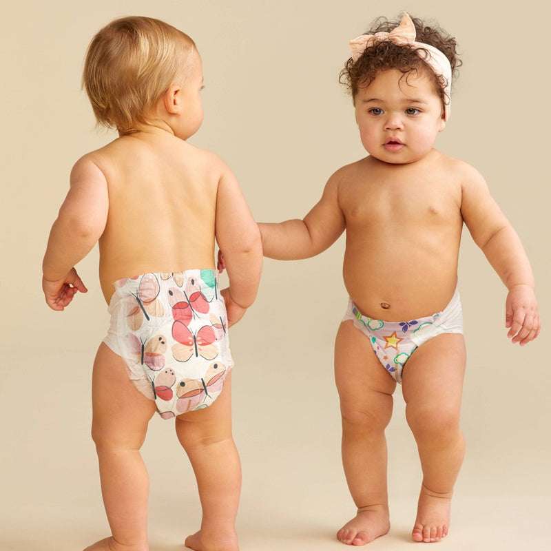 The Honest Company Clean Conscious Disposable Diapers Sky's The Limit & Wingin' It - Size 6 - 40ct