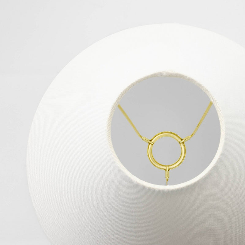 Taper Linen Lamp Shade White - Threshold designed with Studio McGee