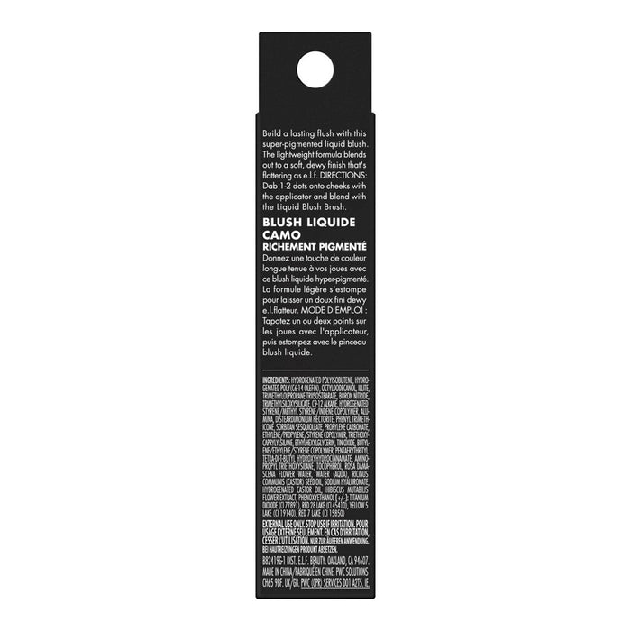 e.l.f. Camo Liquid Blush - Comin In Hot Pink - 0.13 fl oz