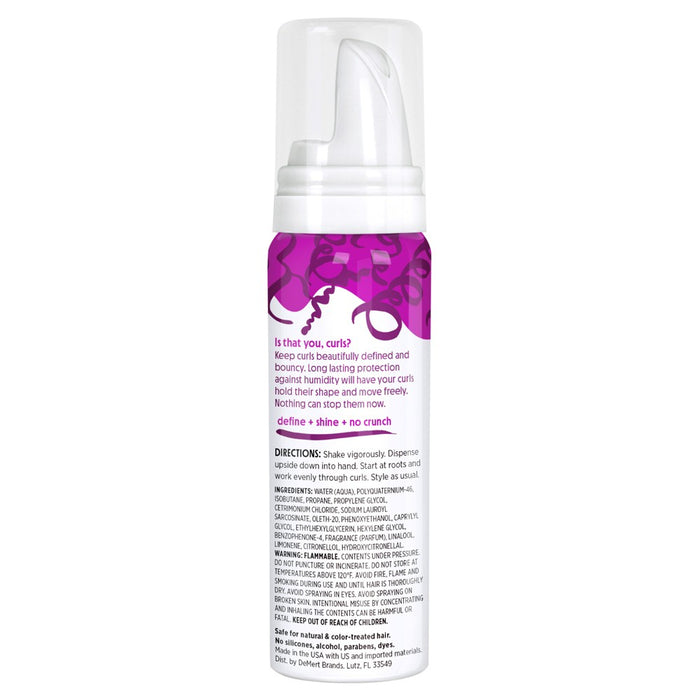 Not Your Mother's Mini Curl Talk Activating Mousse - Lightweight Hold for Curly Hair - 2 fl oz