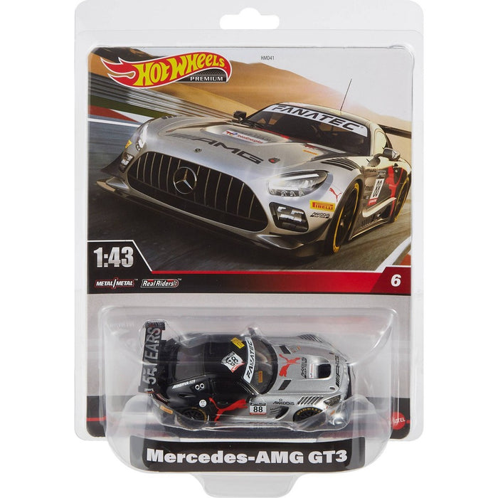 Hot Wheels Premium Mercedes-AMG GT3 Vehicle - 1:43 Scale
