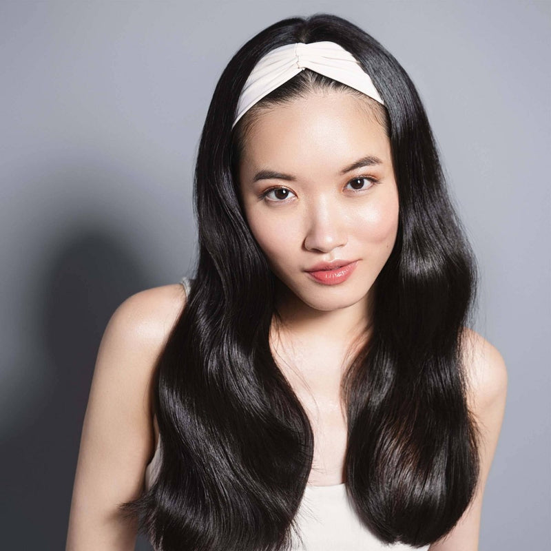The Hair Edit Lotus Fabric Headband - Cream