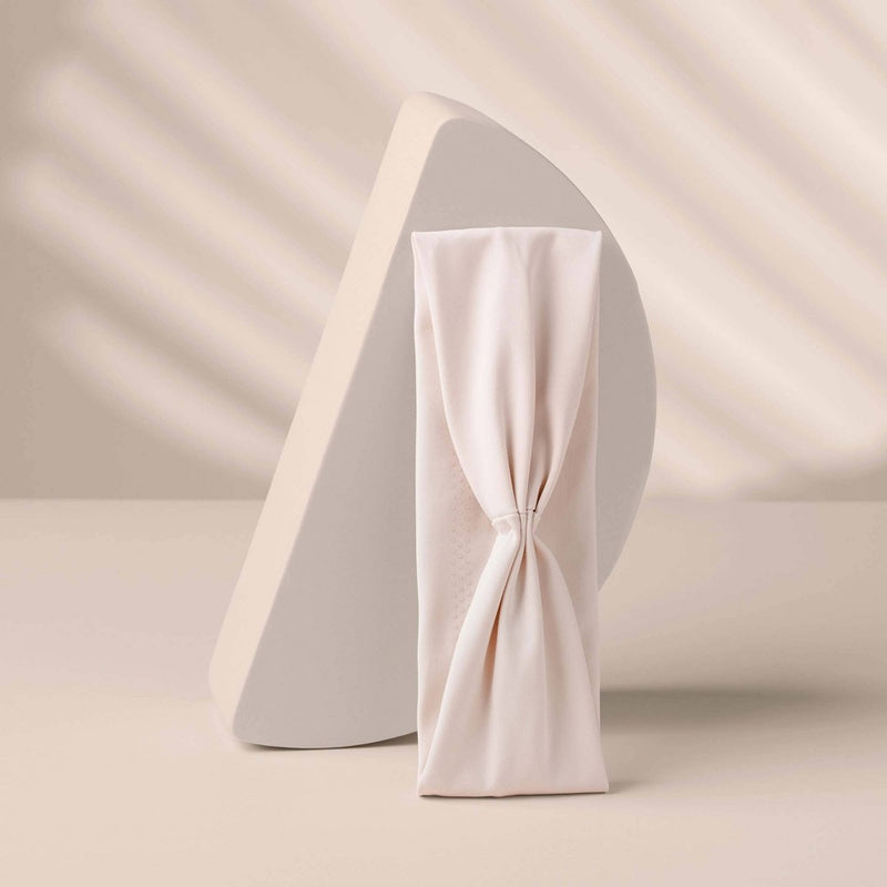 The Hair Edit Lotus Fabric Headband - Cream