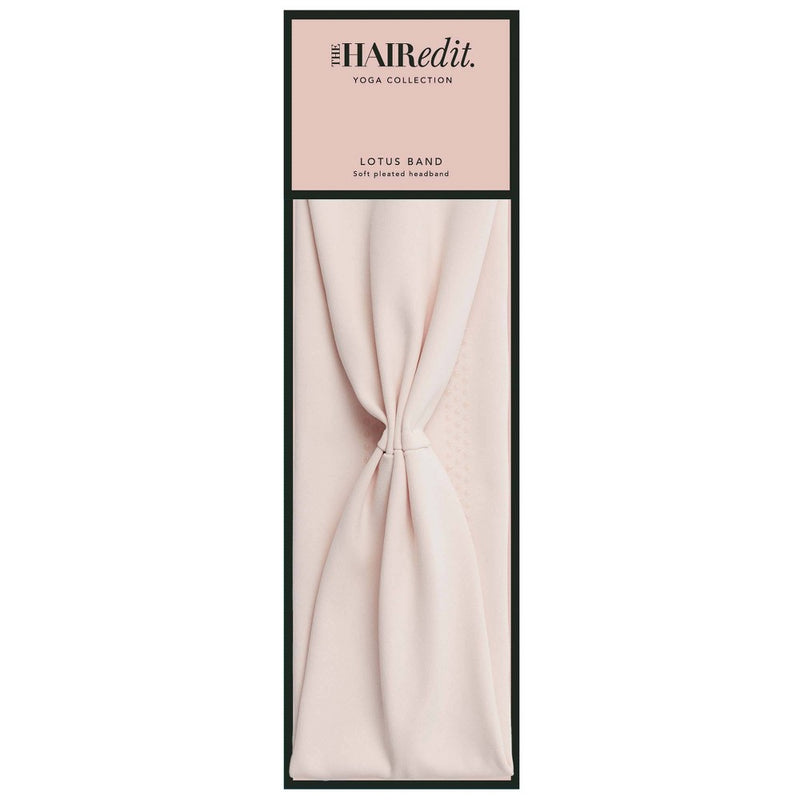 The Hair Edit Lotus Fabric Headband - Cream