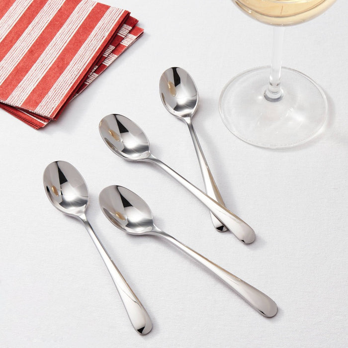 4pc Harrington Cocktail Spoon Set Silver - Threshold
