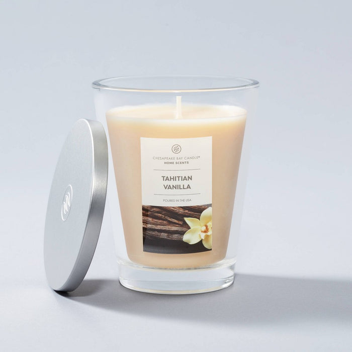 11.5oz Jar Candle Tahitian Vanilla - Home Scents by Chesapeake Bay Candle