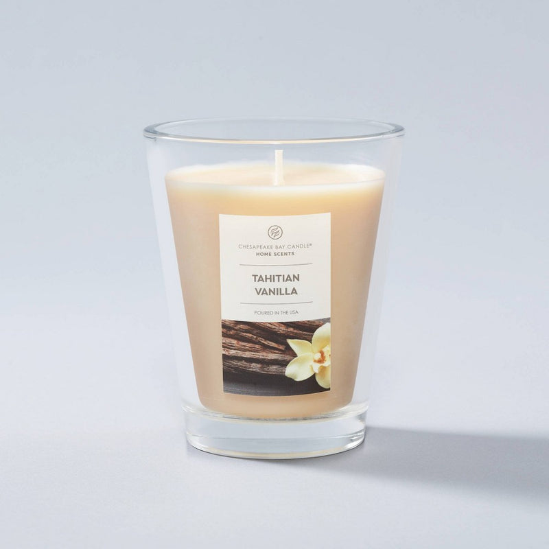 11.5oz Jar Candle Tahitian Vanilla - Home Scents by Chesapeake Bay Candle