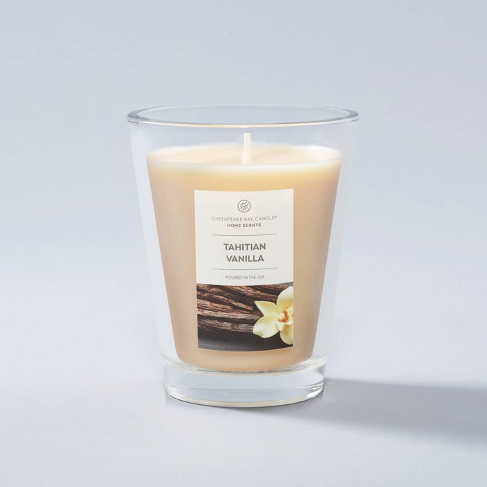 11.5oz Jar Candle Tahitian Vanilla - Home Scents by Chesapeake Bay Candle