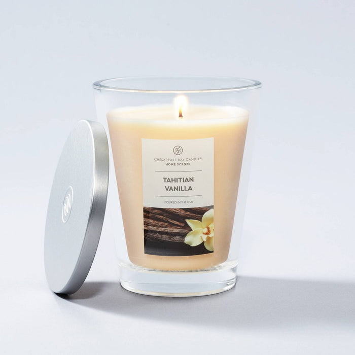 11.5oz Jar Candle Tahitian Vanilla - Home Scents by Chesapeake Bay Candle