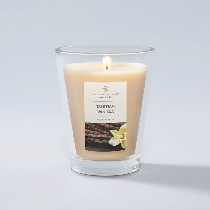 11.5oz Jar Candle Tahitian Vanilla - Home Scents by Chesapeake Bay Candle