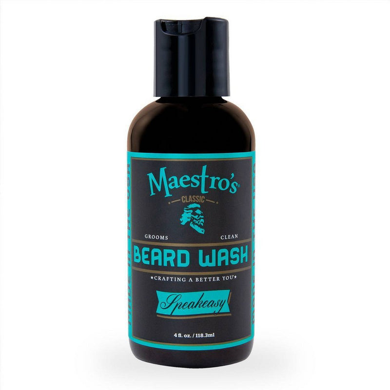 Maestro's Classic Speakeasy Blend Beard Wash - 4 fl oz