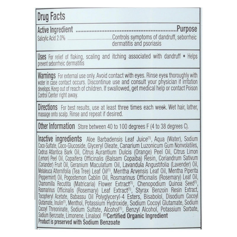 Avalon Organics Therapy Anti-Dandruff Shampoo - 14 oz