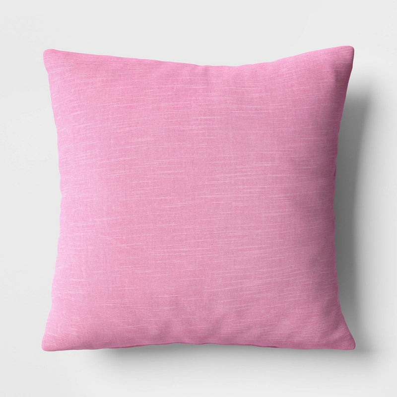 2pk Color Block Printed Woven Cotton Throw Pillows - Room Essentials: Soft, Indoor Abstract Design, Knife Edge, OEKO-TEX Certified