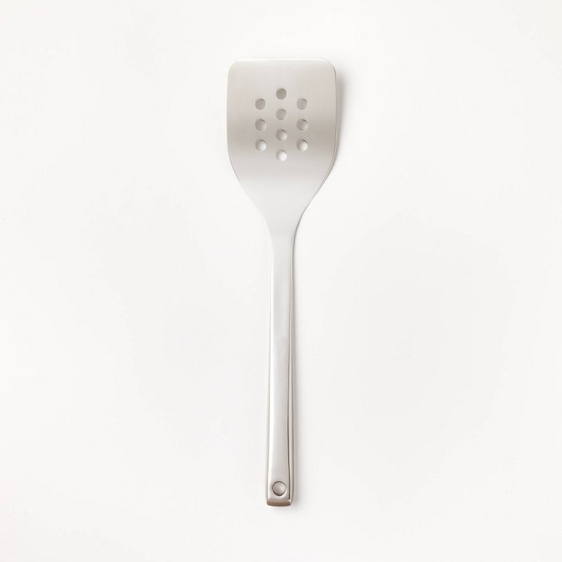 Stainless Steel Slotted Turner Silver - Figmint