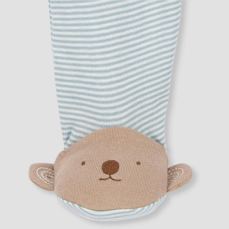 Carter's Just One You Baby Boys' 3pc Koala Footed Cardigan Set - Light Blue Newborn