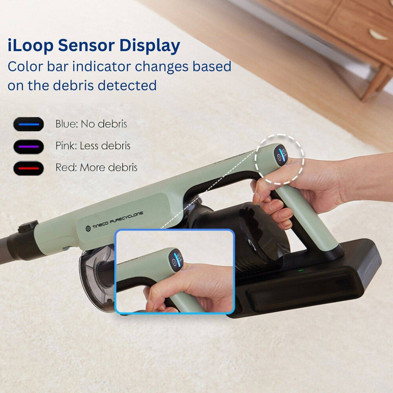 Tineco GO Pet Cordless Stick Vacuum with ZeroTangle Brush Technology Seafoam Green (LOCAL PICKUP ONLY)