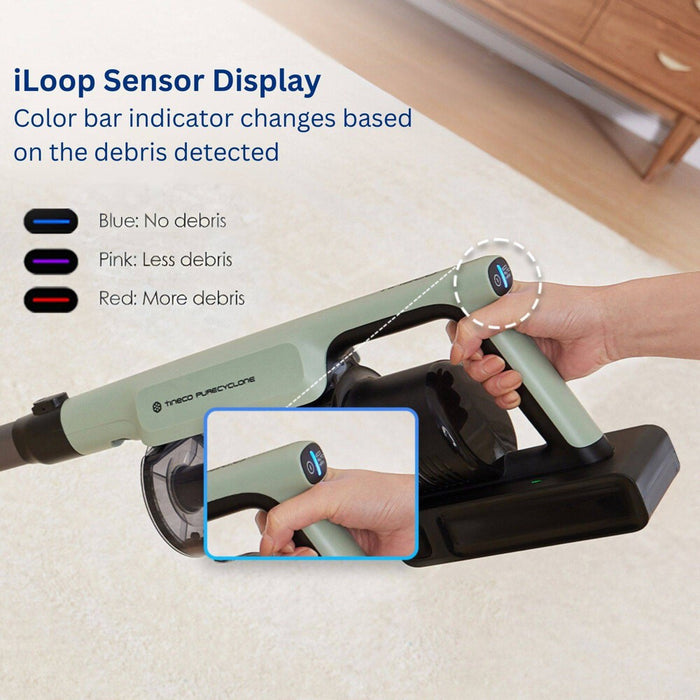Tineco GO Pet Cordless Stick Vacuum with ZeroTangle Brush Technology Seafoam Green (LOCAL PICKUP ONLY)