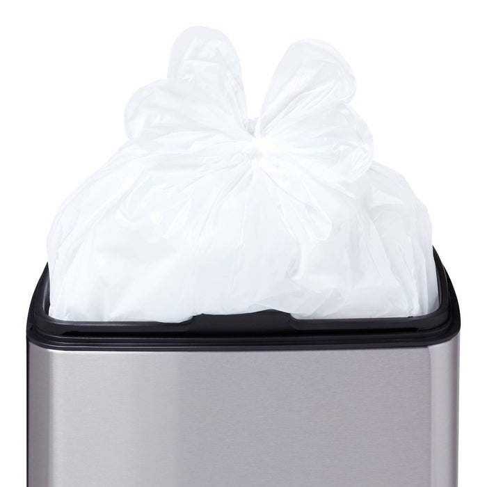 Tall Kitchen Flap-Tie Trash Bags - 13 Gallon - 200ct - Dealworthy
