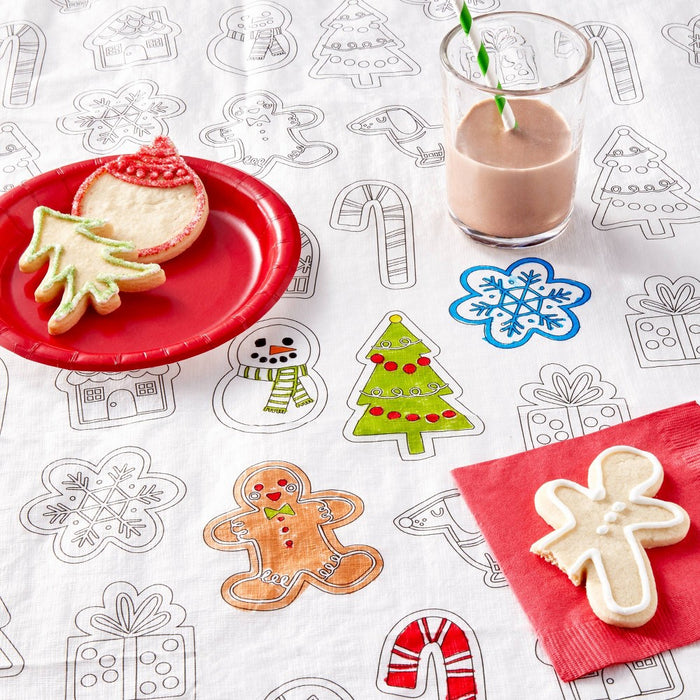 20ct Christmas Red Snack Plate - Spritz