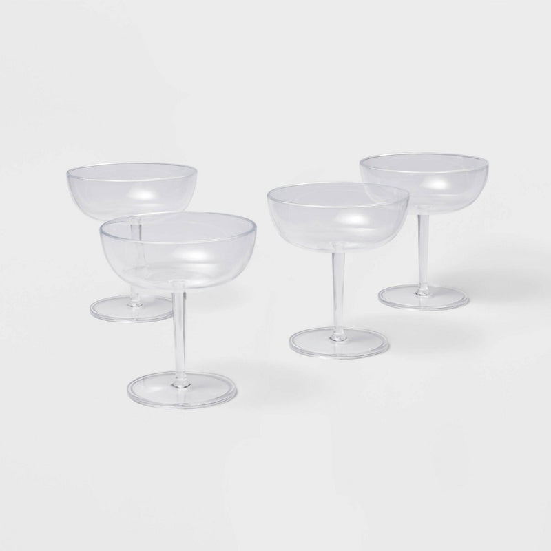 4ct Trend NYE Coupe Glasses - Spritz