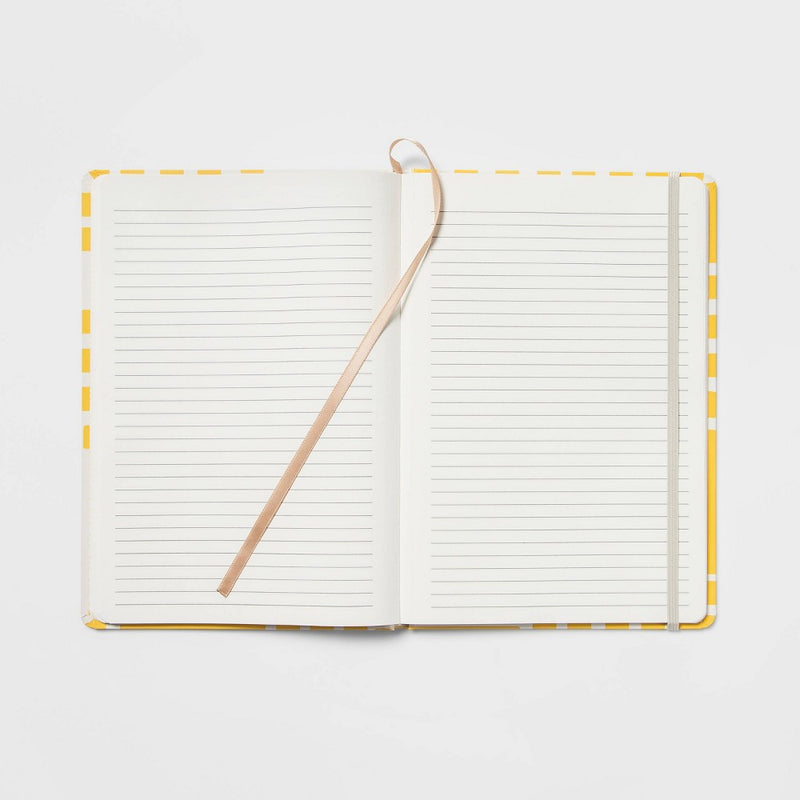 192 Sheet College Ruled Journal 6.5"x9.625" Yellow Bright Ideas - Threshold